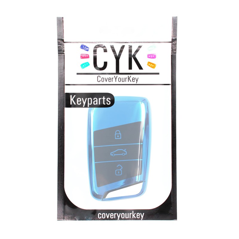 Car Key Case for 3-Button Car Key TPU Protective Case