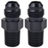 EVIL ENERGY 6AN Male Flare to 1/4" NPT Pipe Fitting