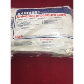 Johnson & Johnson ONE NEW JOHNSON & JOHNSON Barrier Universal Procedure Pack 1269 2 Gowns + More!