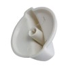 Plastic White Surface Burner Control Cooktop Knob for Oven Replacement