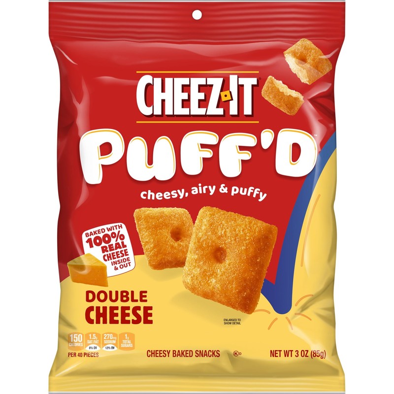 Cheez-It Puff'd Double Cheese 3oz 6ct