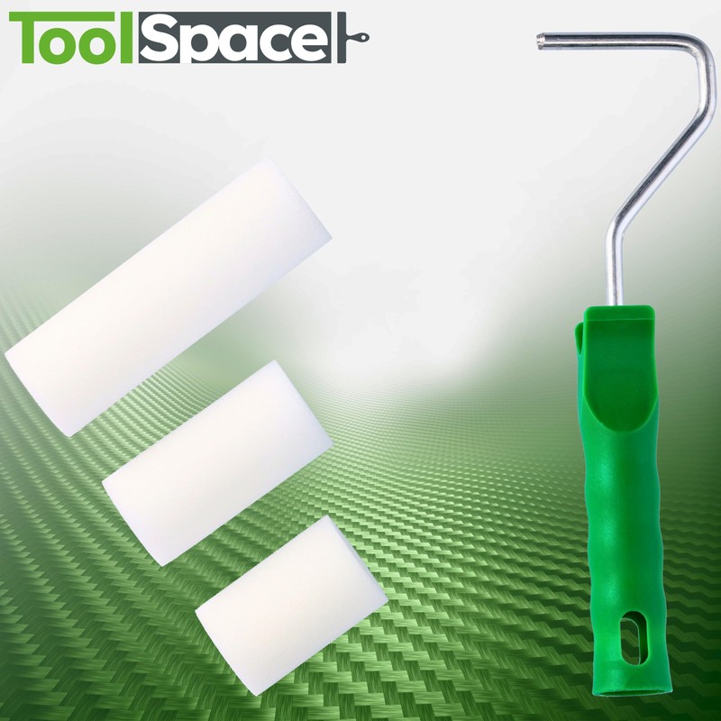 ToolSpace Paint Roller Set Paint Roller 5 cm 7 cm