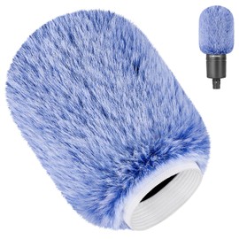 Pop Filter for Audio-Technica AT2020 Microphone，Mic Covers Foam with Furry Windscreen Muff Windshield Acoustic Recording Filter and Noise for AT2020USB AT2035 AT2040 AT2050 ATR2500 ATR2500X AT4040