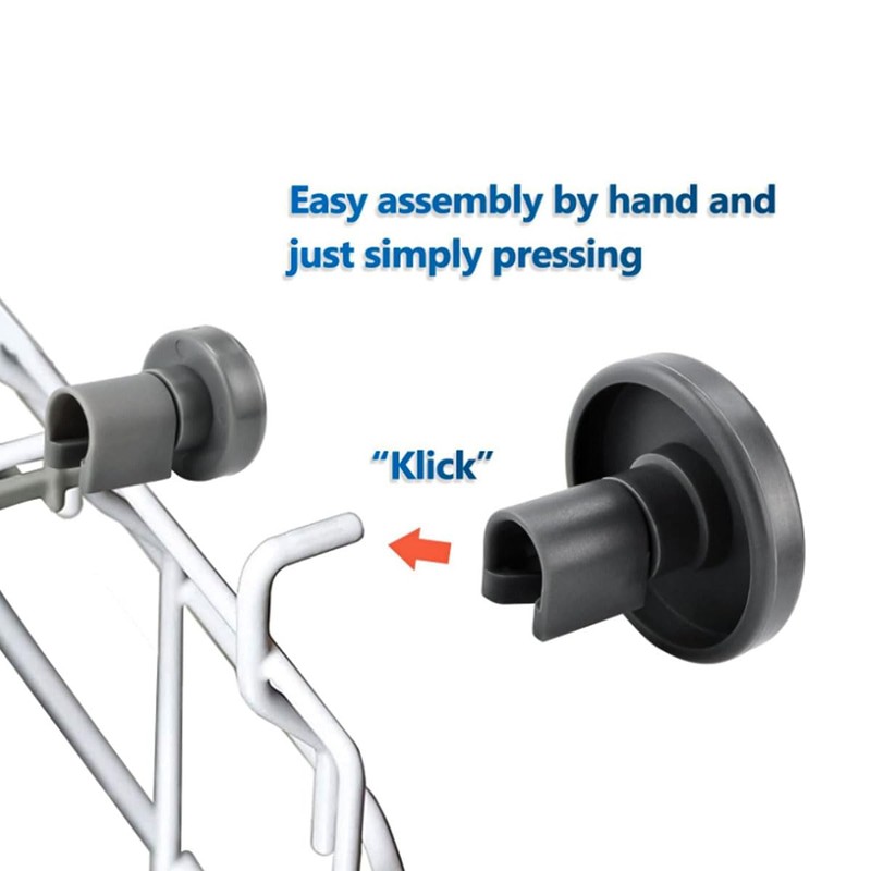 AIMALL 8X Lower Basket Wheel Kit for Dishlex Global Dishwasher