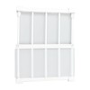 Tension Rod Shelf 14.2 Inch Width Nail Free Expandable Storage