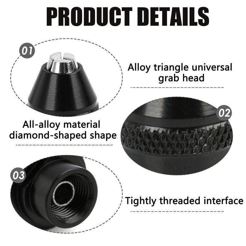 4486 Drill Chuck Adapter Pack of 2 Quick Fixing Compatible