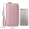 SENDEFN Women's Long Wallet, Large Capacity, Genuine Leather, Multi-functional, Good