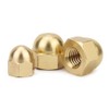 CONPHERON Brass Dome Cap Nuts Copper Dome Hex Nut M16,