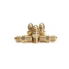 LTWFITTING Brass 45 Degree Flare 3/16" OD x 1/8" Male