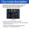 XLW Voice Playback Module,16M Sound Board MP3 Music Player with
