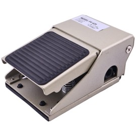 LSSOCH Pneumatic Foot Pedal Valve FV-420 VFP440 2-Position 4-Port Foot Pedal Air Control Valve 1/4 Inch NPT