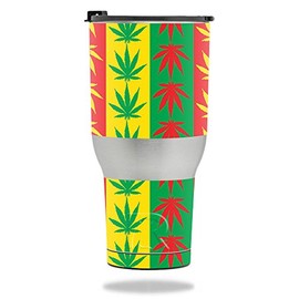 MightySkins Skin Compatible with RTIC Tumbler 40 oz. (2017) - Mary Jane | Protective, Durable, and Unique Vinyl Decal wrap Cover | Easy to Apply, Remove, and Change Styles | Made in The USA