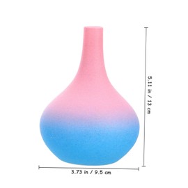 GRIRIW 1pc Small Ceramic Vase for Dried Flowers Table Decor for Home for Office Weddings and Special Occasions