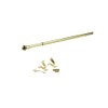 Kenney Manufacturing KN387/3 Accessories, 48" - 84", Brass