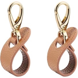 2 Pack Hat Clip, Hat Clip for Travel, Woven Travel hat Clip Bags for Backpacking Luggage, Protect hat from Drops - Color: Black Hat Clip