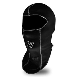 K1 Race Gear Single Layer Nomex Head Sock/Balaclava (Black)