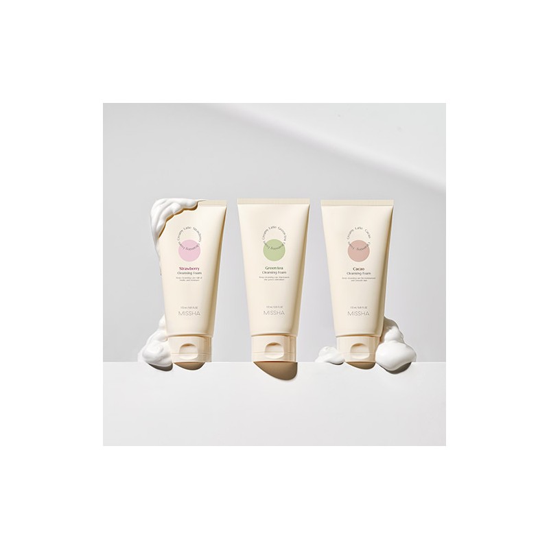 Missha Creamy Latte Cleansing Foam (Cacao) 172ml