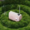 Miniature Bluetooth Speaker Portable Bluetooth Radio Solar Powered Wireless Speakers