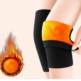 Protector sports brushed knee insulation winter leg cold protection Athletic skin/XL