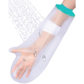 Shower Protection Arm for Adults, Cast Protection, Waterproof Arm for Shower, Reusable Plaster Cover, Soft Comfortable Cast Protector for Plaster Bandages, Compresses