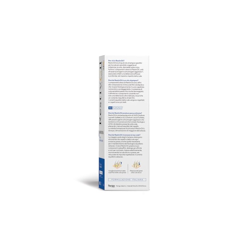 Shampoo Per Capelli Antiforfora Complex Olio Shampoo Anti Forfora 250