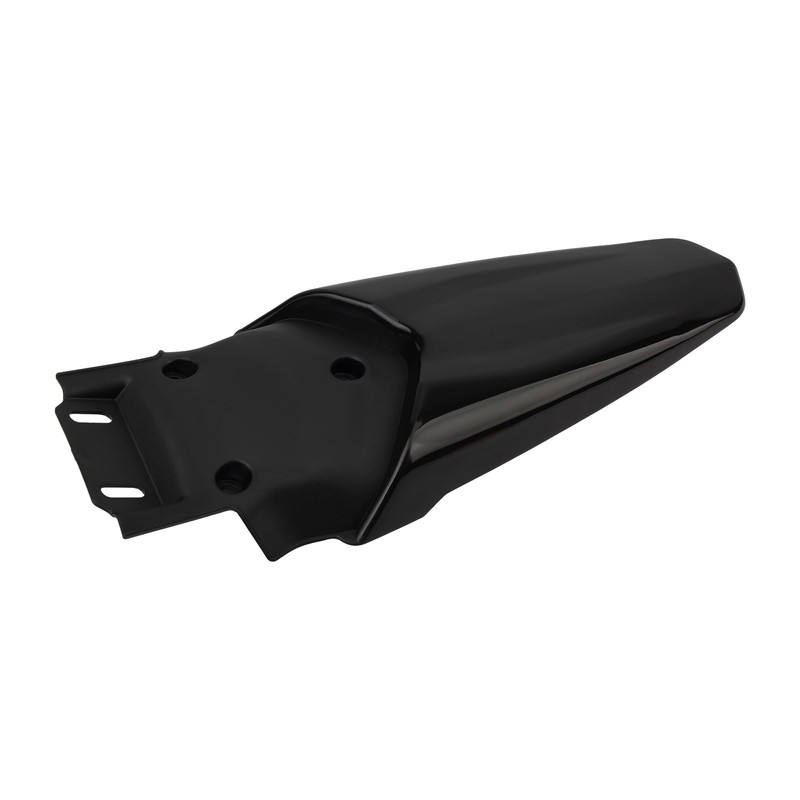 PowerMotor - Protector de guardabarros trasero negro para bicicleta eléctrica