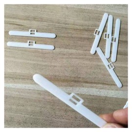 Curtain Accessories Direct 10/20/50pcs Vertical Blinds Accessories slats Hanger for Vertical Window Blinds Vertical Blind Spares Replacement Rugged and Easy to Install.