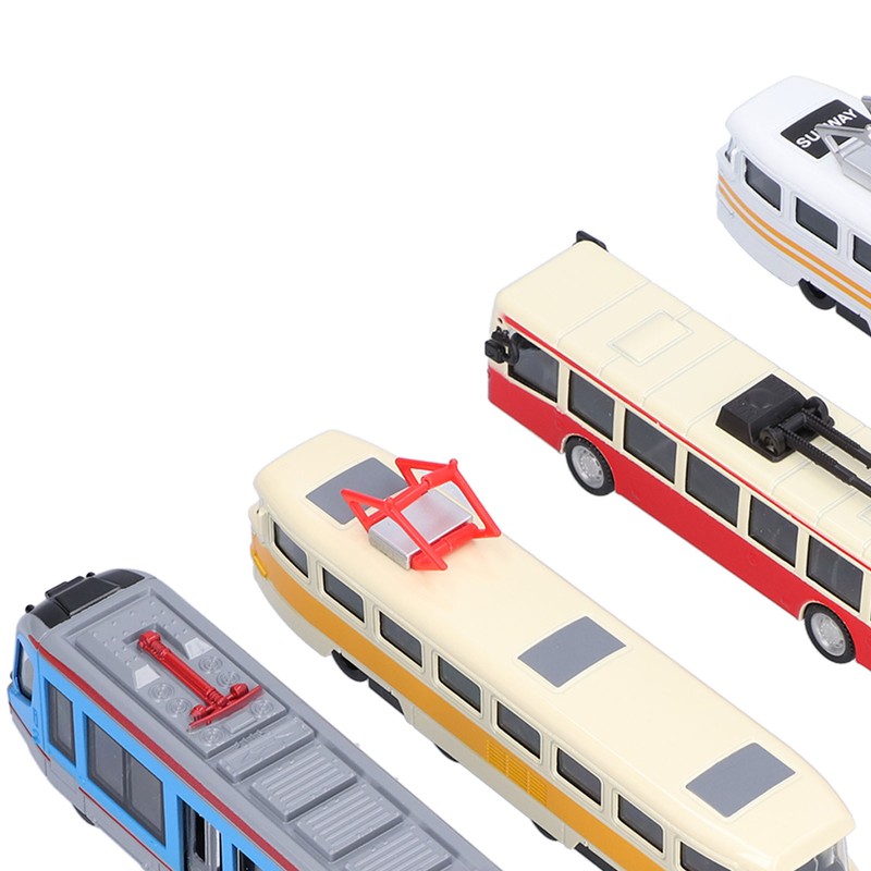 HighSpeed Railway Bus Model PullBack Vehicle Collection Model Toy for