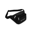 Everest Signature Waist Pack - Large, Black, One Size