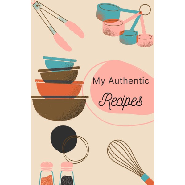 Recipe Book journal to write in my recipes, organized small