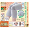 Cotton-blend knee support that is comfortable all year round.