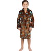Prestigez Scooby Doo Boys' Soft Fleece Robe Luxe Plush Comfy