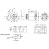 Starter panel 4 positions with preheating for Ama tractors