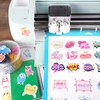 Lzerking Printable Vinyl Glossy Sticker Paper for Inkjet Printer 100