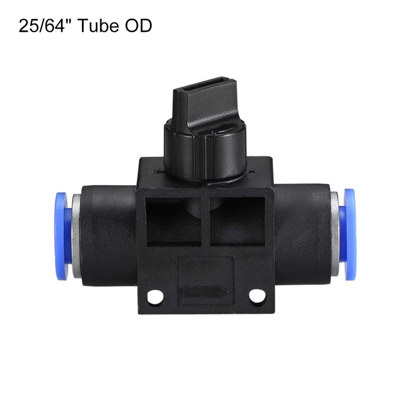 sourcing map 10mm OD Pneumatic Air Flow Control Valve with