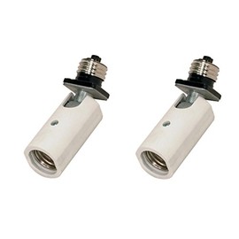 Satco 77606 Swivel Socket SF77-606 Base Extender (2)