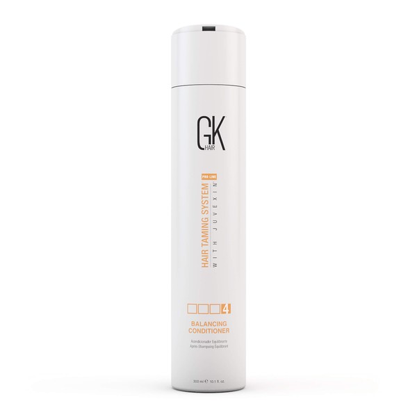 Global Keratin GKhair Balancing Conditioner Hair Protection (300 ml/ 10.1 fl. oz) For Oily, Greasy and Normal Hair | Restores pH levels , Sulfate and Paraben Free with Natural Oil Extracts
