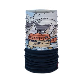 Buff Polar Sciarpa Multifunzionale Scaldacollo Bambino Ragazza, Multifunzionale, Caldo, Fodera, Confortevole, Morbido, Taglia Unica, Blu