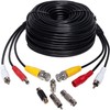100ft 3-in-1 BNC Security Camera Cable – Pure Copper Audio