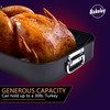 Bakeley Roasting Pan, Nonstick Roaster Pan with Rack, Turkey Roasting