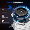SYKRSS 98339 Air Conditioner AC Compressor with Clutch Compatible with