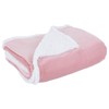 Hodge and Hodge Flannel Blanket With Sherpa Fleece Lining 150x200cm