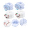 Baluue 4pcs Water Absorption Wristband for Face Washing Comfortable Makeup