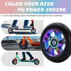 Stunt Scooter Wheels 100mm, Premium PU Scooter Accessories Replacement, Roller