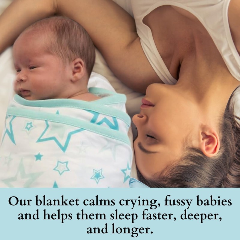Miracle Blanket Swaddle Wrap – Help Your Newborn Sleep Longer