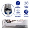 Monteral Dishwasher Hinges and Spring Set in Blue Suitable for