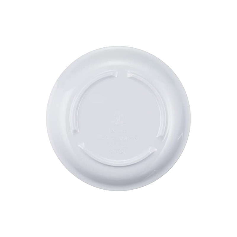 Nagao Unbreakable White Tableware, Japanese Plate, 4.7 inches (12 cm),