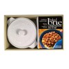 Gourmet du Village, White Ceramic Brie Baker with Handles Gift