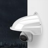 CCTV Camera Weatherproof Cover, Outdoor Surveillance Camera Rain Shield White