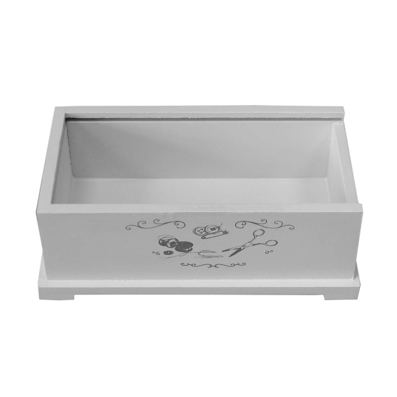 Sewing box sewing machine box sewing accessoires box 8,6x6,7x4,7' white